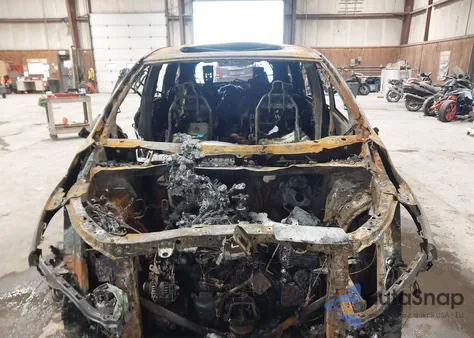 2022 Honda Odyssey Ex-L z USA, uszkodzony, nr VIN 5FNRL6H72NB065279